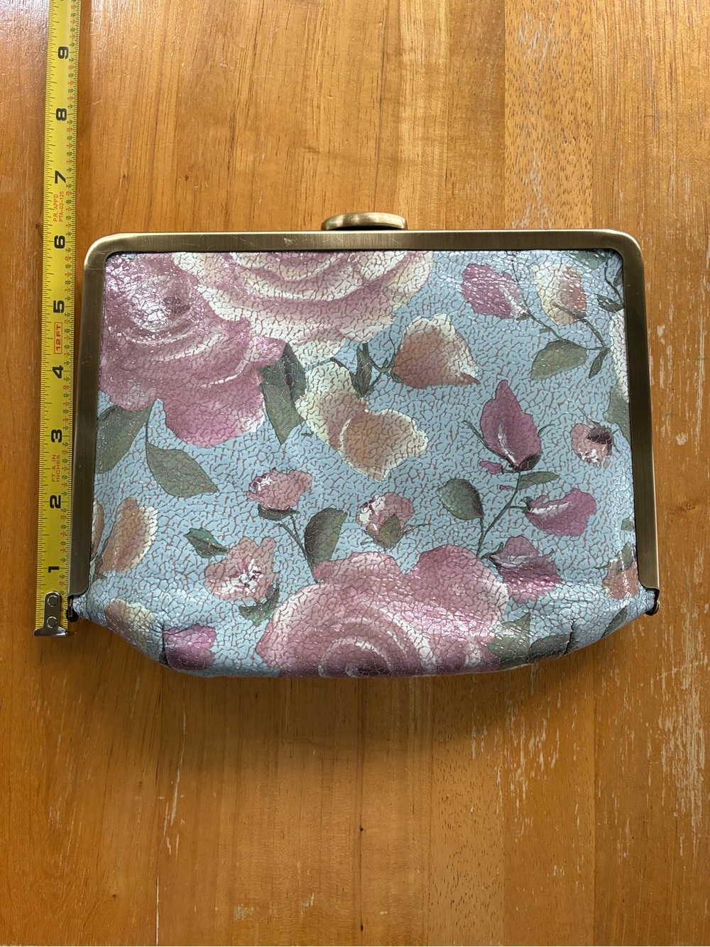 Patricia Nash Crackled Rose Garden Chain-Handle Clutch - Picture 10 of 16